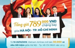 Chặng bay siêu tiết kiệm Hà Nội - Hồ Chí Minh chỉ với 789k/chiều